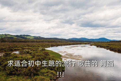 求适合初中生跳的流行 歌曲的 舞蹈!!!
