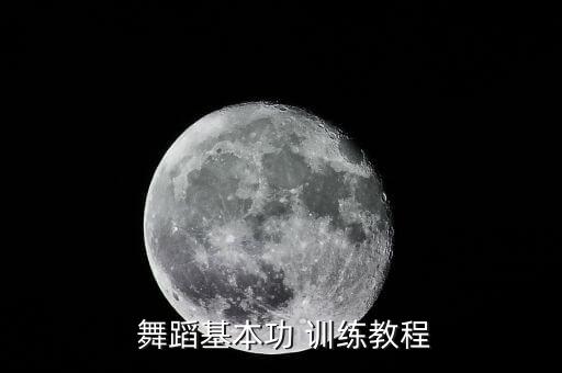  舞蹈基本功 训练教程