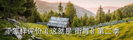 怎样评价《这就是 街舞》第二季