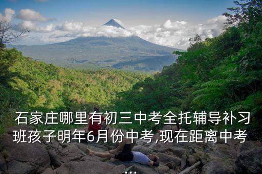 石家庄补课机构