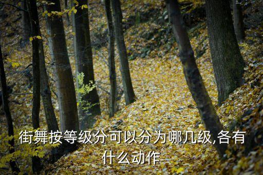 街舞考级一级元素讲解