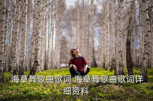  海草舞歌曲歌词 海草舞歌曲歌词详细资料