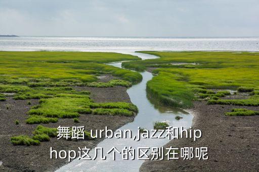舞蹈 urban,jazz和hiphop这几个的区别在哪呢