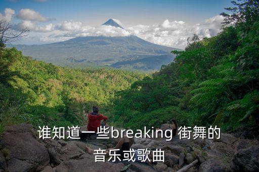 谁知道一些breaking 街舞的音乐或歌曲