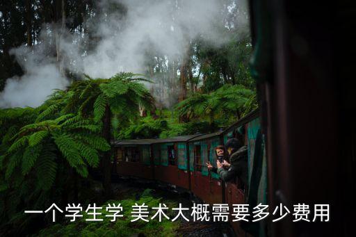 一个学生学 美术大概需要多少费用