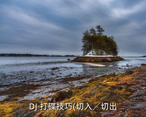DJ 打碟技巧(切入╱切出