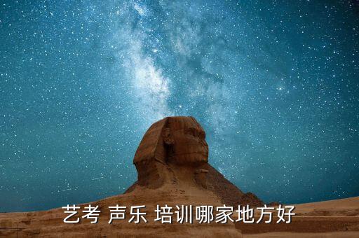 艺考 声乐 培训哪家地方好
