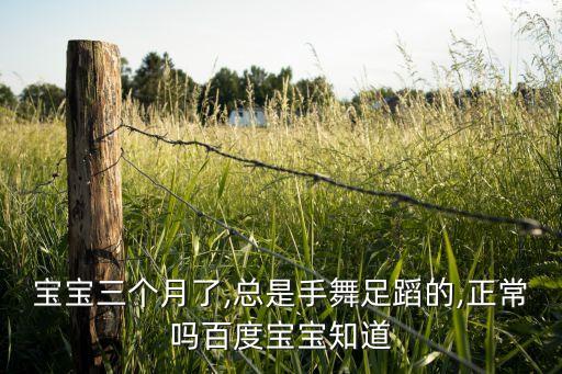 宝宝三个月了,总是手舞足蹈的,正常吗百度宝宝知道