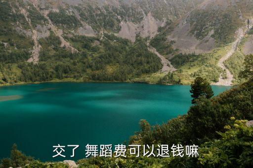 单色舞蹈不退款怎么办