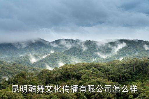 昆明酷舞文化传播有限公司怎么样
