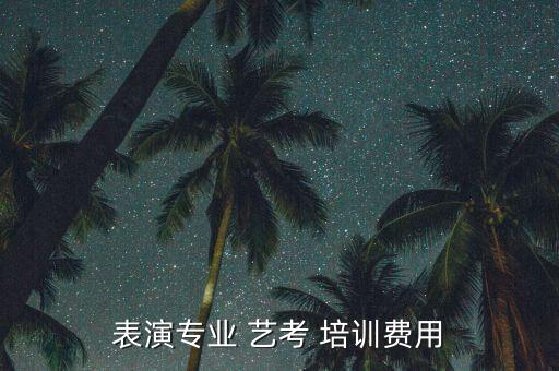 艺考培训要多少钱,播音艺考培训费用大概多少钱啊