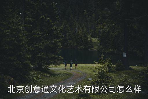  北京创意通文化艺术有限公司怎么样