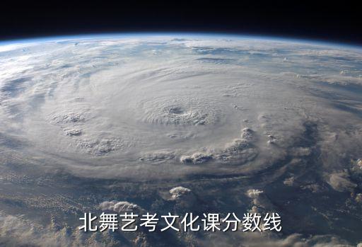 北舞艺考文化课分数线