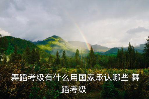华翎舞蹈证书有用吗